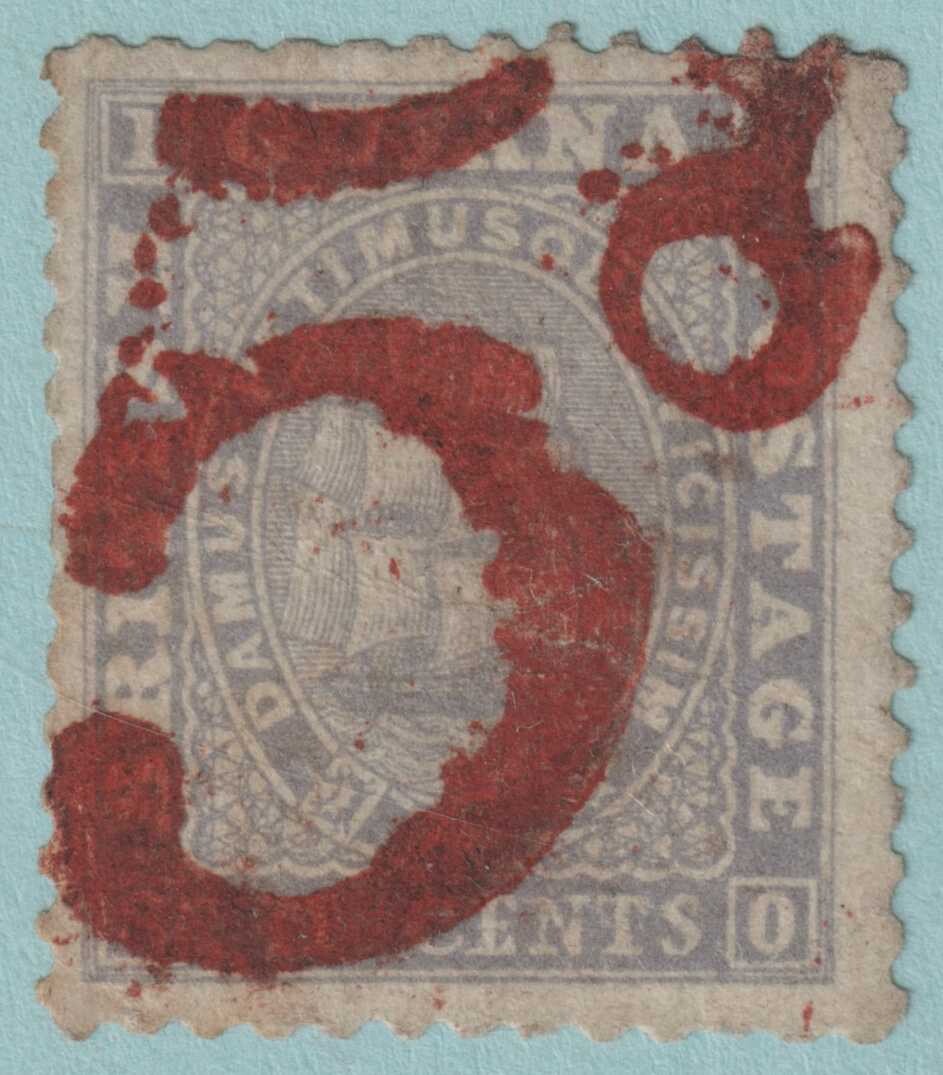 BRITISH GUIANA 21a sg37 MINT NO GUM SURCHARGED! SIF