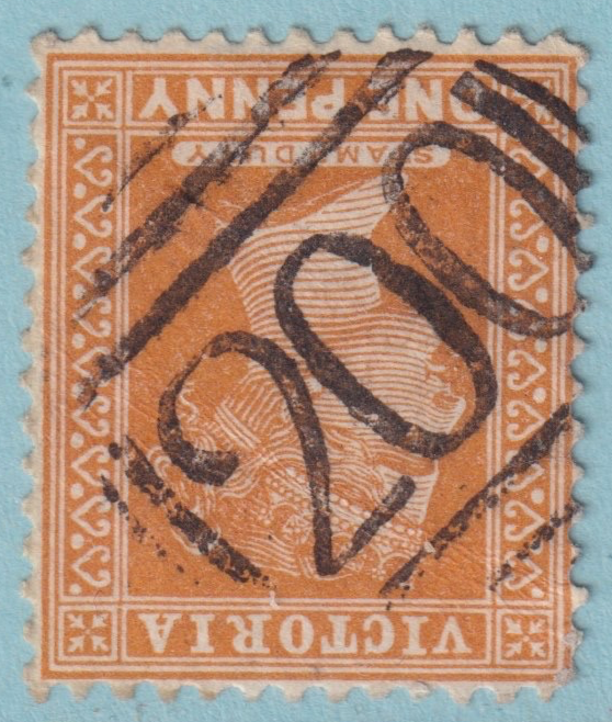 AUSTRALIA VICTORIA SOUTH YARRA  CANCEL POSTMARK RATED (S) BY FREEMAN! BKP