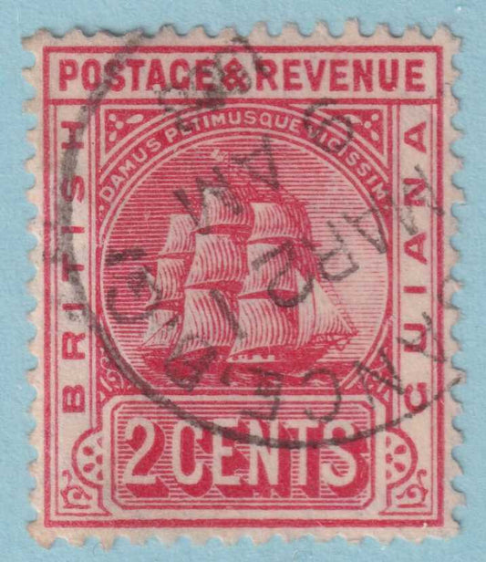 BRITISH GUIANA 172  USED - "PLAISANCE" CANCEL - NO FAULTS VERY FINE! - QOW