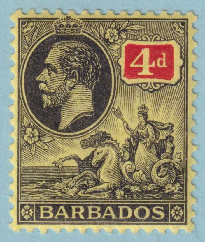 BARBADOS 122  MINT HINGED OG * NO FAULTS VERY FINE! - YYH