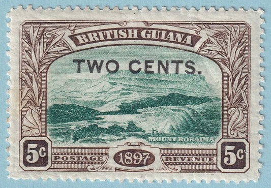 BRITISH GUIANA 157 MINT HINGED OG*  NO FAULTS VERY FINE!  MMK