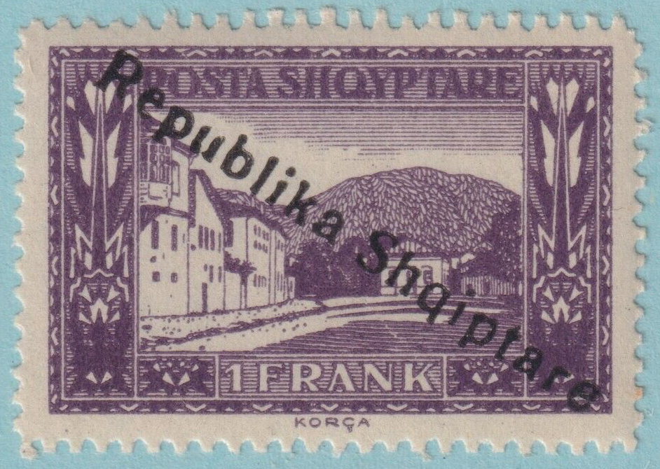 ALBANIA 184  MINT NEVER HINGED OG ** NO FAULTS VERY FINE! - T004