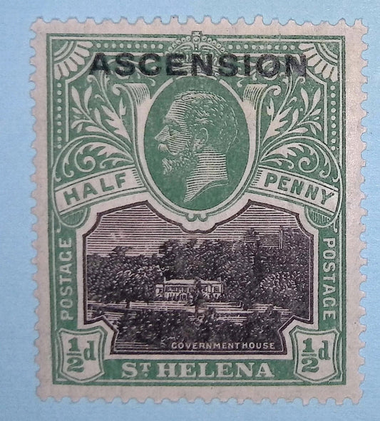 ASCENSION 1  MINT HINGED OG* NO FAULTS  EXTRA FINE! VMN