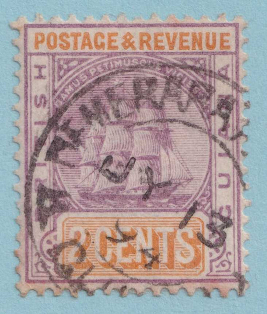 BRITISH GUIANA 132  USED - "DEMERARA" CANCEL - NO FAULTS VERY FINE! - PLB