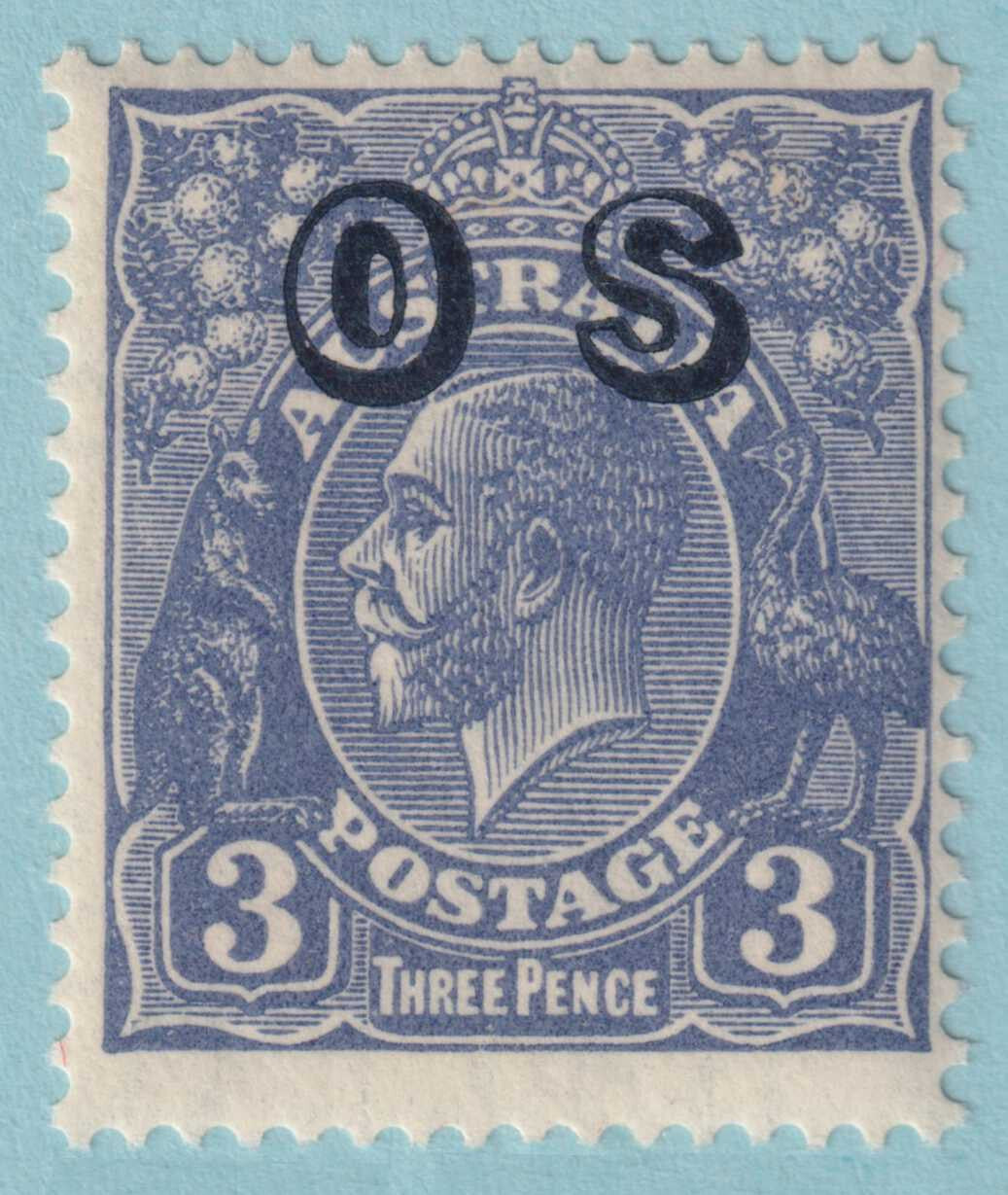 AUSTRALIA O9 OFFICIAL  MINT NEVER HINGED OG ** NO FAULTS VERY FINE! - LGH