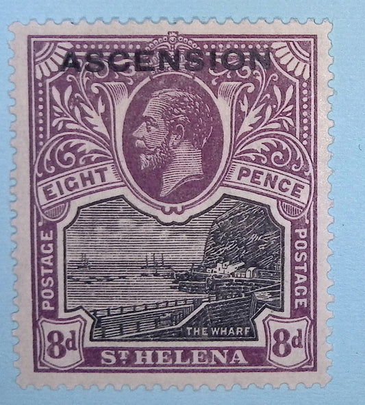 ASCENSION 6 MINT HINGED OG* NO FAULTS  EXTRA FINE! AZG