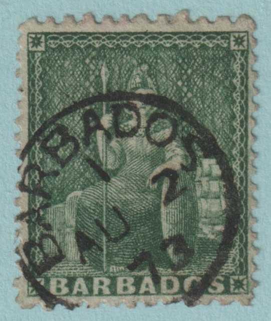 BARBADOS 36  USED -  NO FAULTS VERY FINE! - JLI