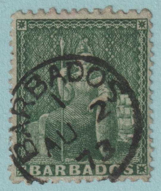 BARBADOS 36  USED -  NO FAULTS VERY FINE! - JLI