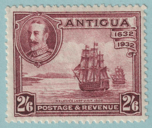 ANTIGUA 75 MINT HINGED OG* NO FAULTS VERY FINE! VNU