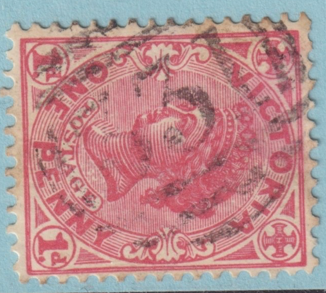 AUSTRALIA VICTORIA GUILDFORD 331 CANCEL POSTMARK RATED (S) BY FREEMAN! YSR