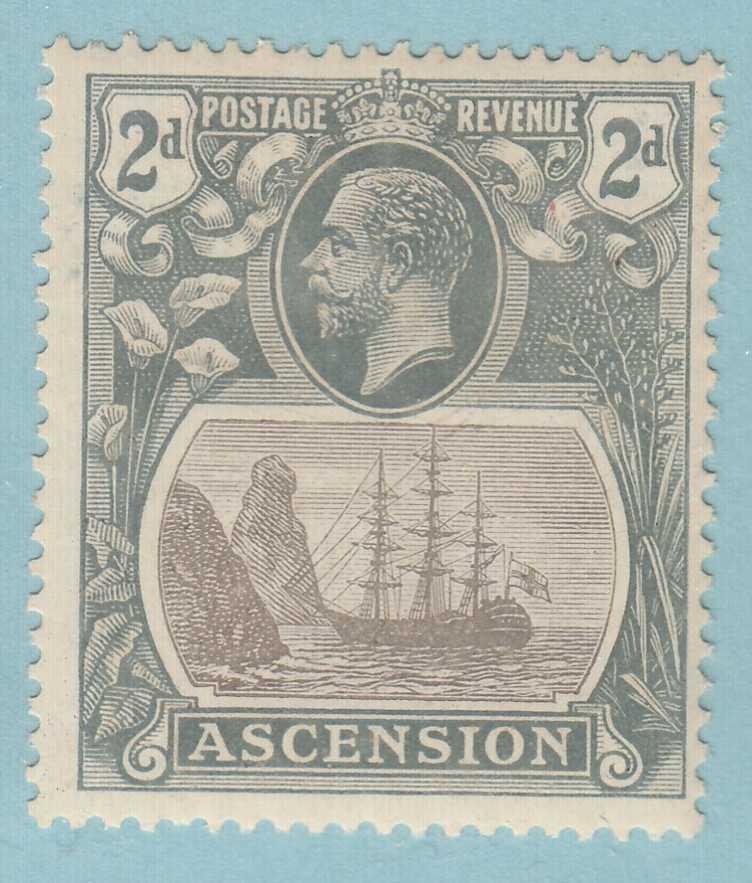 ASCENSION ISLAND 13  MINT HINGED OG * NO FAULTS  VERY FINE! - TRC