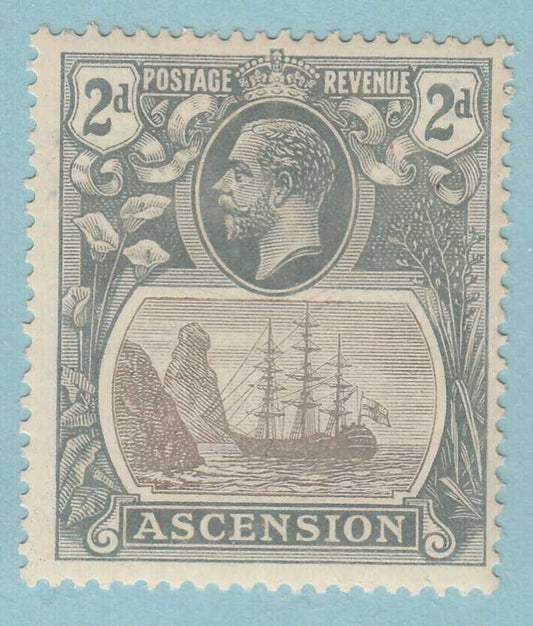 ASCENSION ISLAND 13  MINT HINGED OG * NO FAULTS  VERY FINE! - TRC