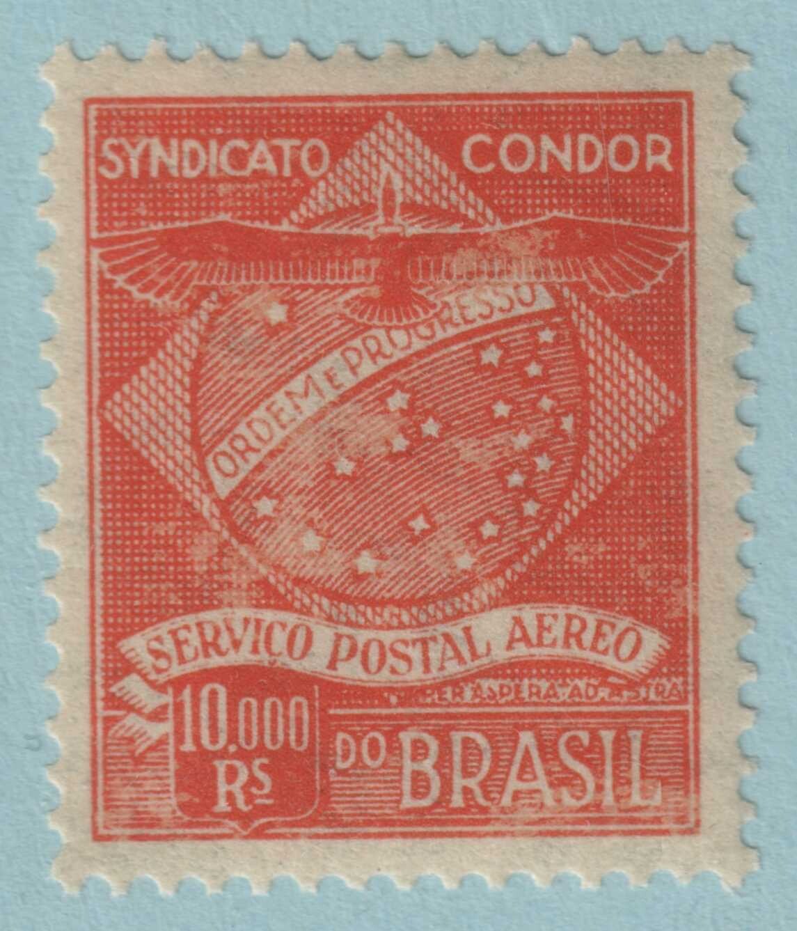BRAZIL 1CL7 MINT NEVER HINGED OG** NO FAULTS VERY FINE! SUT