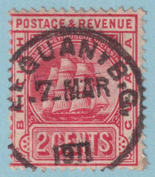 BRITISH GUIANA 172b  USED - "LEGUAN" CANCEL - NO FAULTS VERY FINE! - UGZ