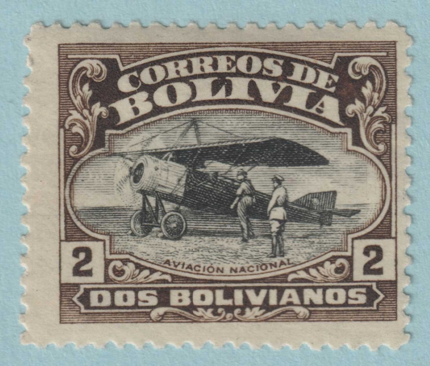 BOLIVIA C6 MINT HINGED OG * NO FAULTS VERY FINE! UNA