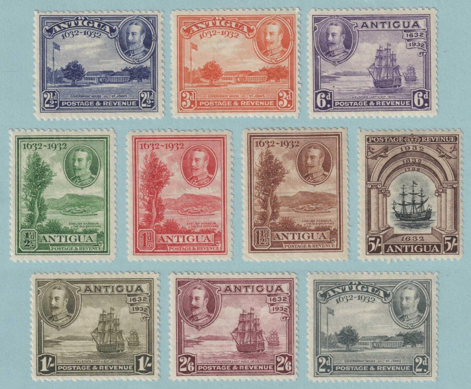 ANTIGUA 67 - 76  MINT HINGED OG * NO FAULTS VERY FINE! - S551