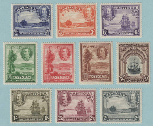 ANTIGUA 67 - 76  MINT HINGED OG * NO FAULTS VERY FINE! - S551