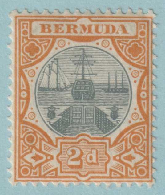 BERMUDA 36  MINT LIGHTLY HINGED OG * NO FAULTS VERY FINE! - TFM