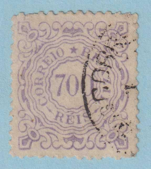 BRAZIL 97  USED - SMALL PERF FAULTS - VERY FINE! - TPI