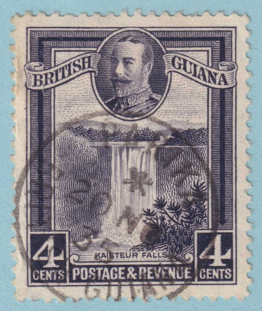 BRITISH GUIANA 213  USED - "PARIKA" CANCEL - NO FAULTS VERY FINE! - FMY