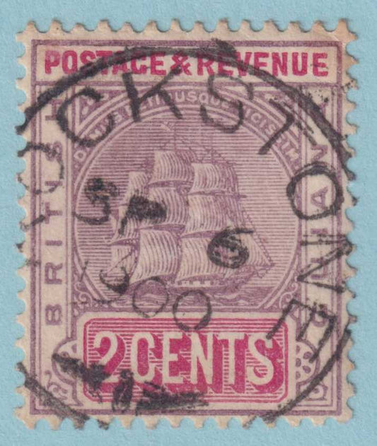 BRITISH GUIANA 133  USED - "ROCKSTONE" CANCEL - NO FAULTS VERY FINE! - MMC