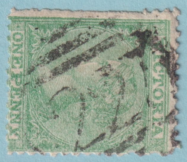 AUSTRALIA VICTORIA ANKIE 227 CANCEL POSTMARK RATED (RRRR) BY FREEMAN TXM