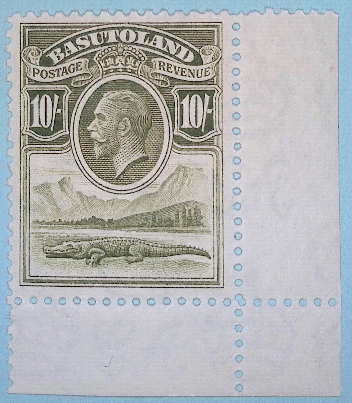 BASUTOLAND 10 MINT NEVER HINGED OG**  NO FAULTS EXCEPTIONAL! GEORGE V 1933! MHY