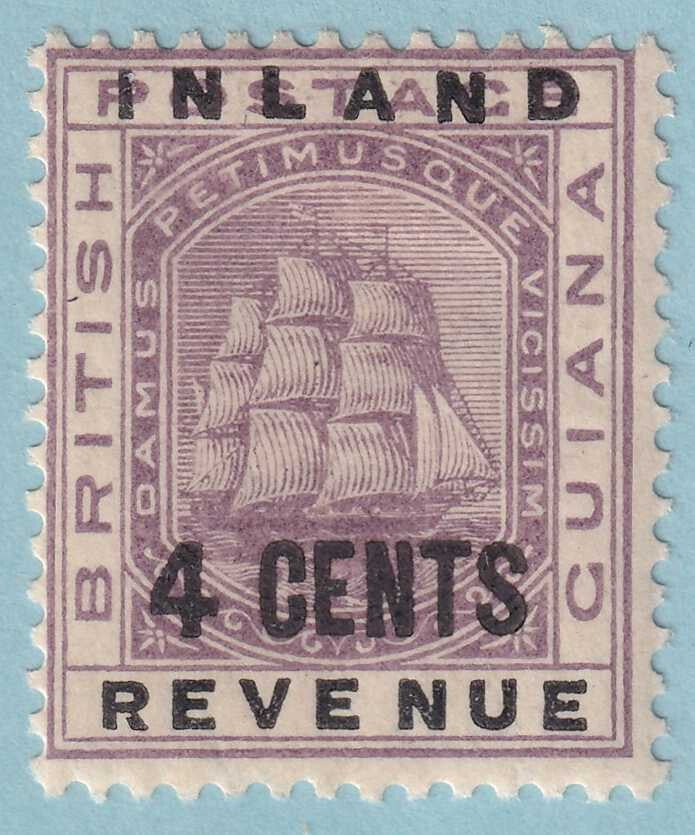 BRITISH GUIANA 116  MINT HINGED OG * NO FAULTS VERY FINE! - ZDN