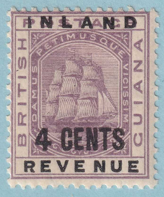 BRITISH GUIANA 116  MINT HINGED OG * NO FAULTS VERY FINE! - ZDN