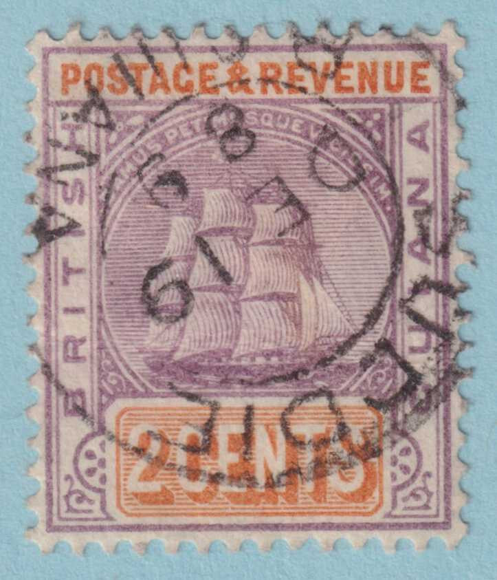 BRITISH GUIANA 132  USED - "SUDDIE" CANCEL - NO FAULTS VERY FINE! - LNC