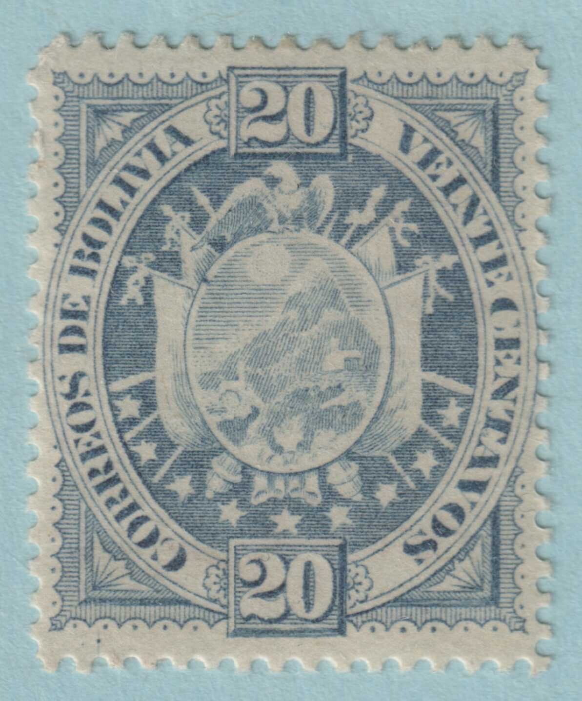 BOLIVIA 44 MINT HINGED OG* NO FAULTS VERY FINE! VDH