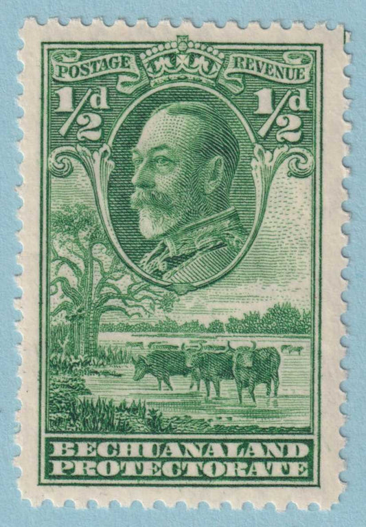 BECHUANALAND PROTECTORATE 105  MINT LIGHTLY HINGED OG * VERY FINE! - TLN