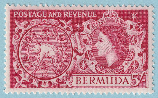 BERMUDA 160  MINT NEVER HINGED OG ** NO FAULTS VERY FINE! - XKU