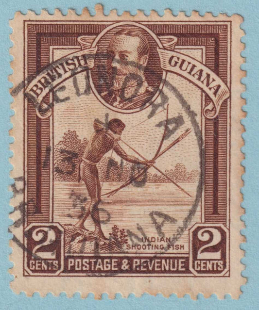 BRITISH GUIANA 211  USED - "LEONORA" CANCEL - NO FAULTS VERY FINE! - LJE
