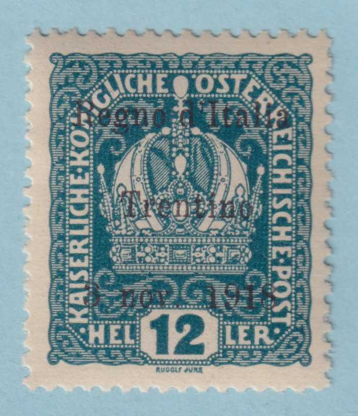 AUSTRIA - ITALIAN OCCUPATION N37  MINT HINGED OG * NO FAULTS EXTRA FINE! - OHC