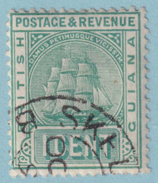 BRITISH GUIANA 131  USED - "SKELDON" CANCEL - NO FAULTS VERY FINE! - VVM