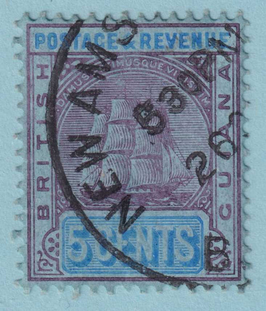 BRITISH GUIANA 163  USED - "NEW AMSTERDAM" CANCEL - NO FAULTS VERY FINE! - CUQ