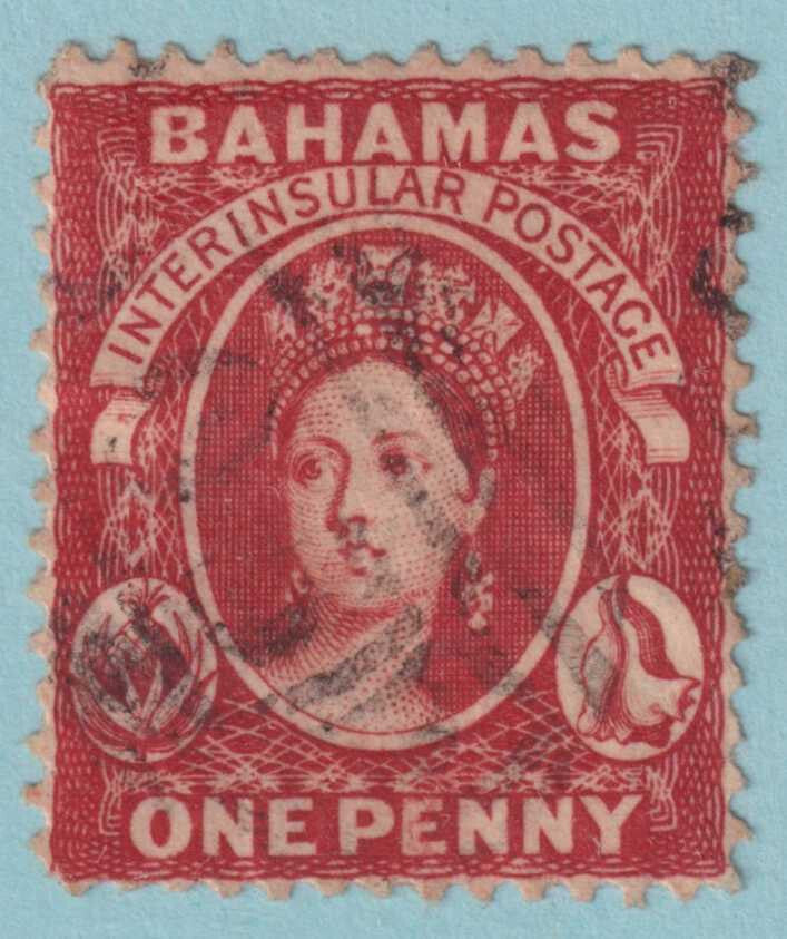 BAHAMAS 16  USED - NO FAULTS VERY FINE! - CTW