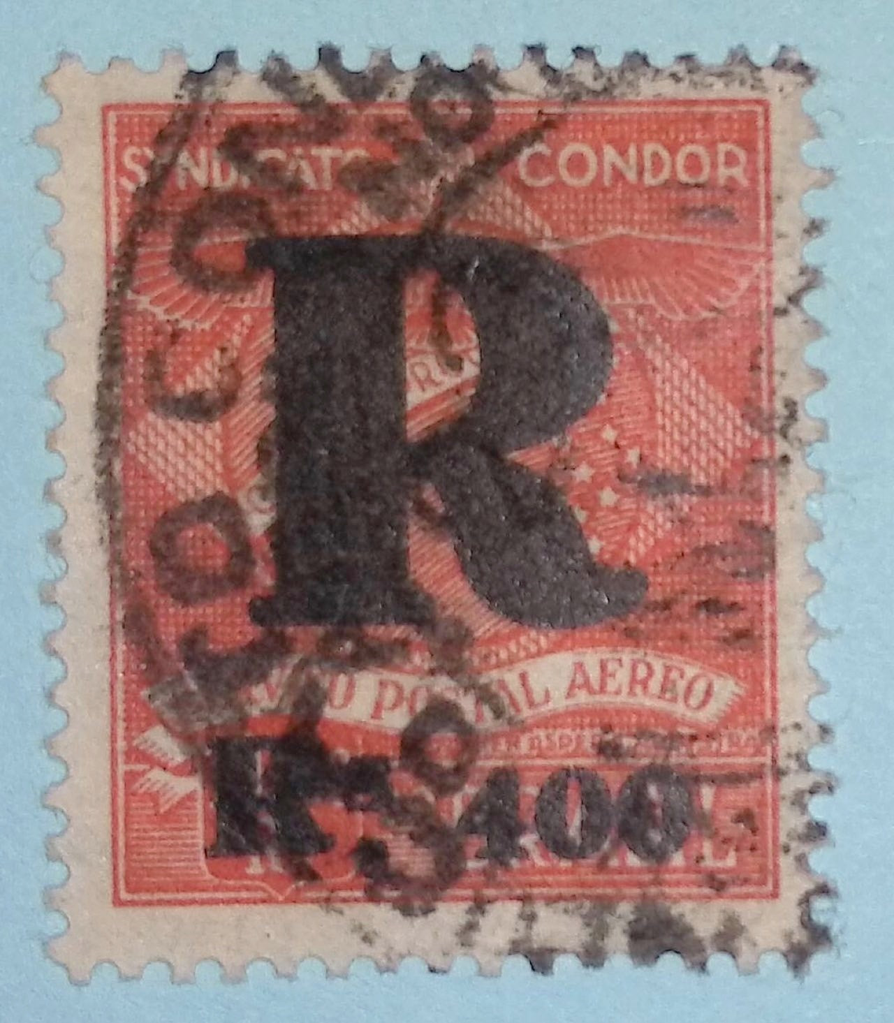 BRAZIL 1CLF1 USED NO FAULTS EXTRA FINE!  OWF