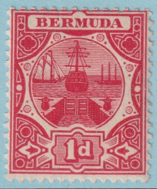 BERMUDA 35 MINT NEVER HINGED OG ** NO FAULTS VERY FINE! - MCU