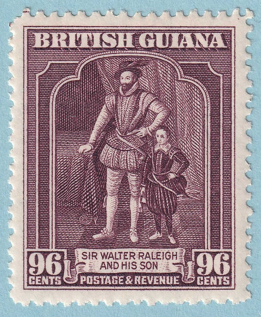 BRITISH GUIANA 238 MINT HINGED OG*  NO FAULTS VERY FINE!  MHK