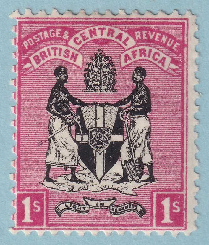 BRITISH CENTRAL AFRICA 36  MINT HINGED OG * NO FAULTS VERY FINE! - ZDU