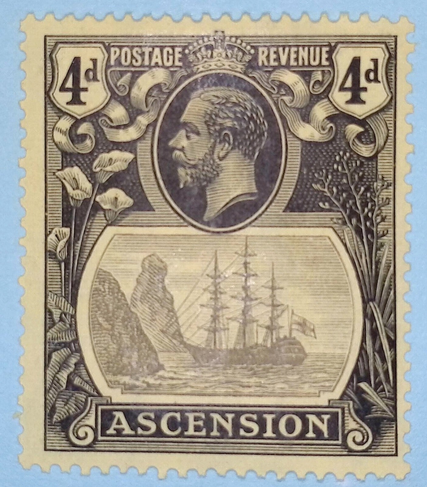 ASCENSION 15 MINT HINGED OG* NO FAULTS  EXTRA FINE! TQS