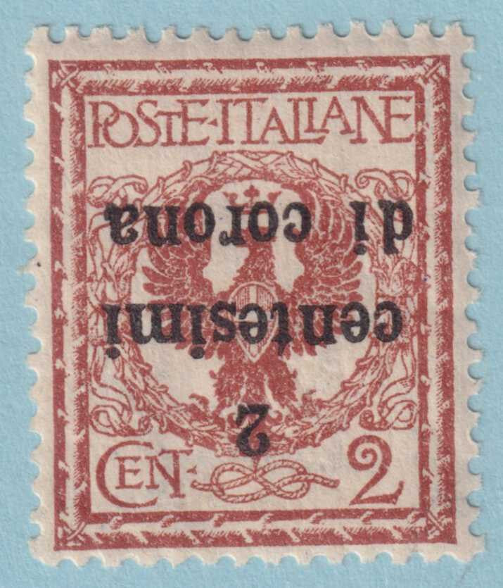 AUSTRIA N65 OCCUPATION  MINT HINGED OG * INVERTED OVERPRINT -  VERY FINE! - ABR