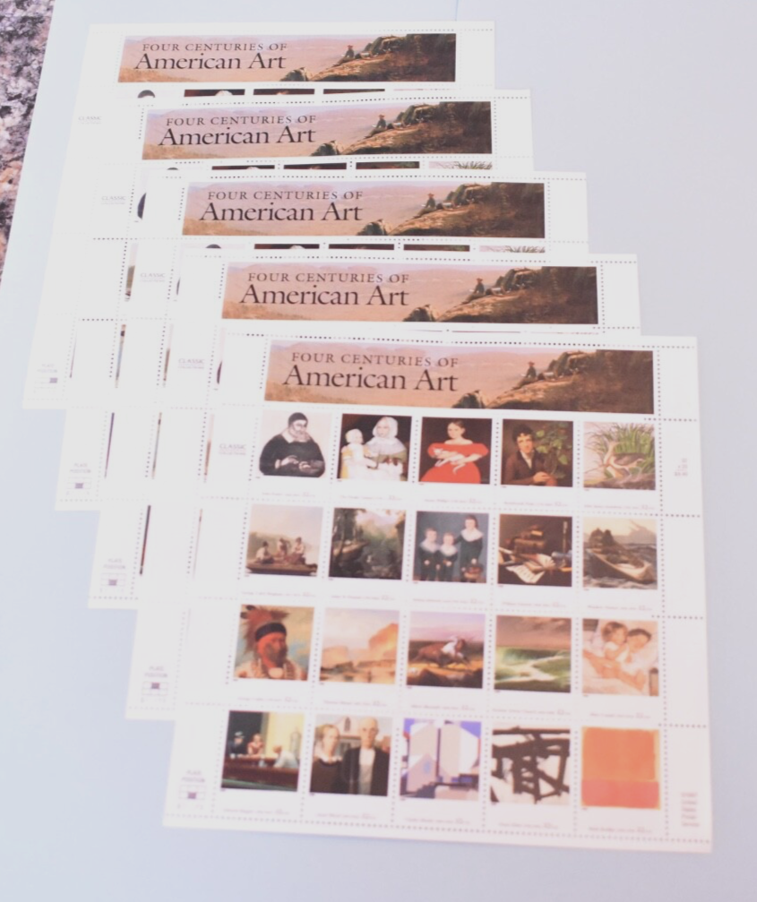 AMERICAN INDIAN DANCES  5 SHEETS  STAMPS UNITED STATES # 3236