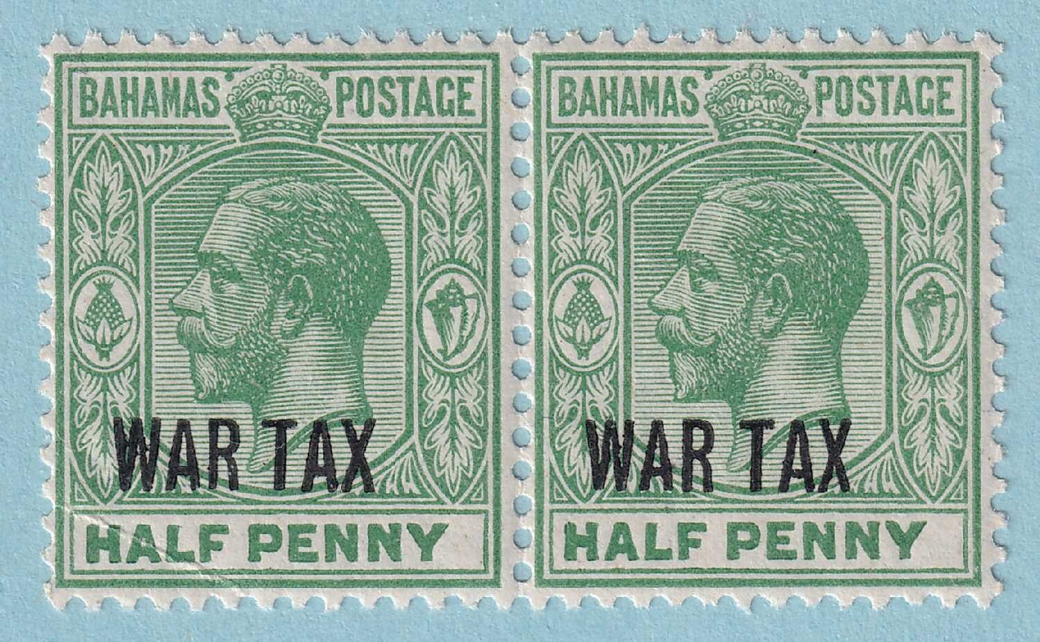 BAHAMAS MR6 PAIR MINT HINGED OG*  MRK