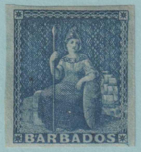 BARBADOS 2  MINT HINGED OG * NO FAULTS EXTRA FINE! - ERG