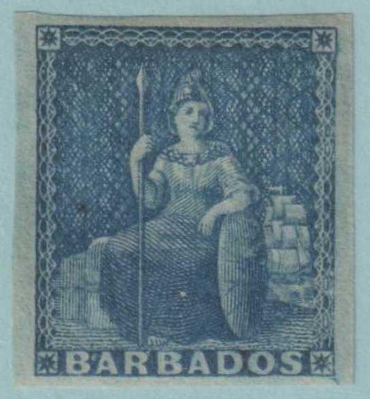 BARBADOS 2  MINT HINGED OG * NO FAULTS EXTRA FINE! - ERG