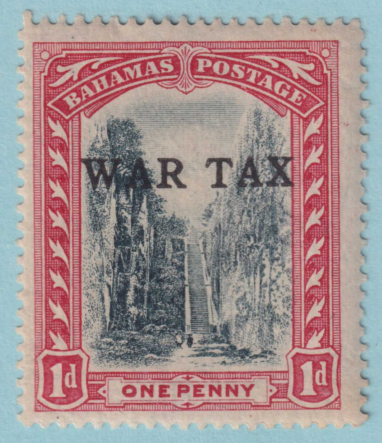 BAHAMAS MR5 WAR TAX  MINT HINGED OG * NO FAULTS VERY FINE! - LMQ