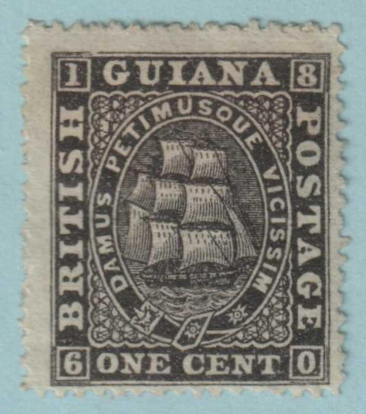 BRITISH GUIANA 58  MINT HEAVY HINGED OG * NO FAULTS VERY FINE! - ENU